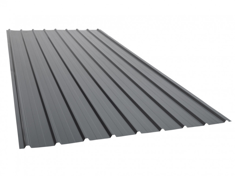 COVERNIT Trapézový plech T12 grafitová RAL 7024, 2000 x 910 mm
