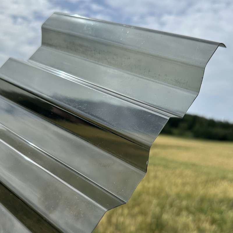 Trapéz polykarbonátová deska Palram - antracit 4 m, 4000 x 1060 x 0,8 mm