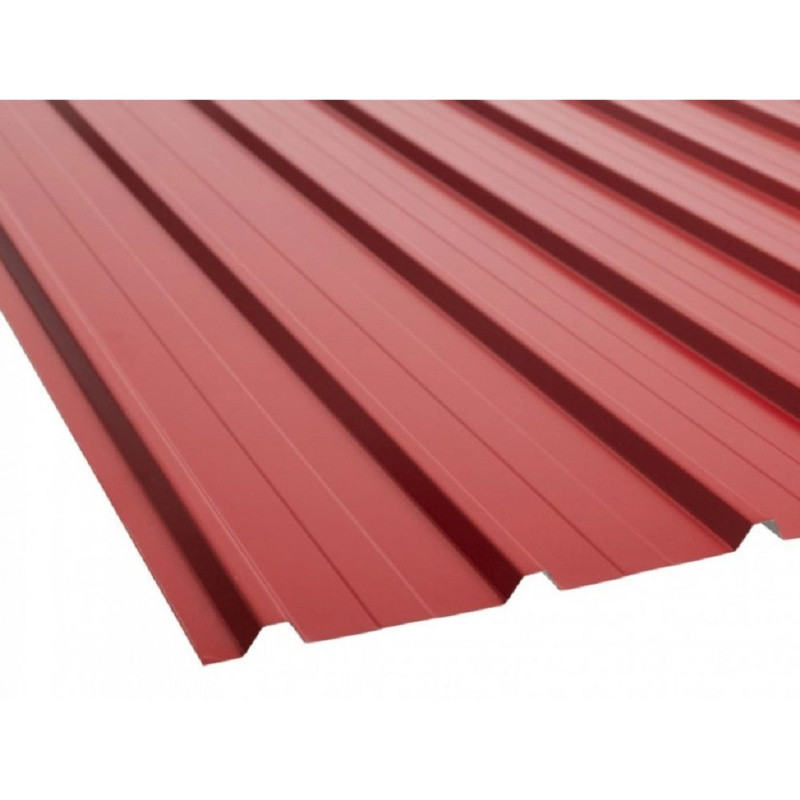 COVERNIT Trapézový plech T12 čevená RAL 3011, 1000 x 910 mm