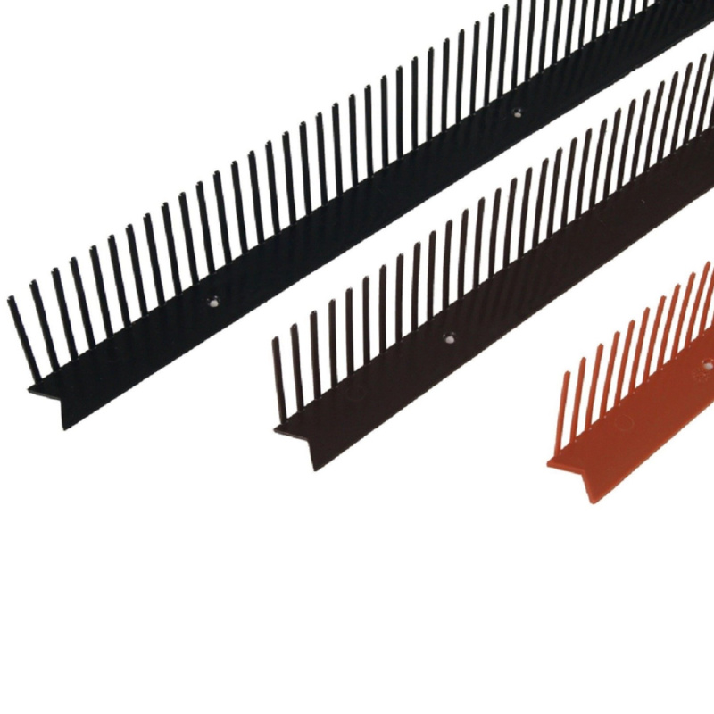 COVERNIT Ventilační ochranná mřížka, hnědá, 1 m