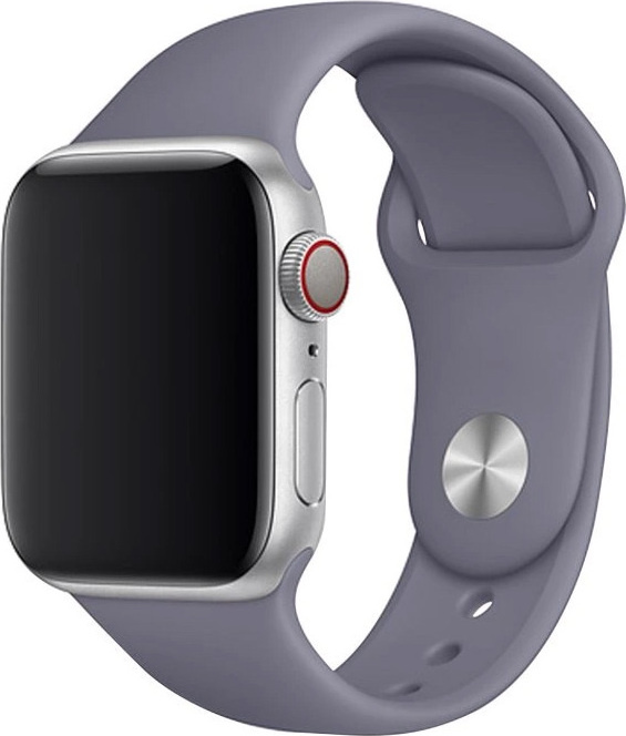 Apple Watch řemínek jednobarevný 38/40/41mm a 42/44/45/46/49mm Barva: Šedo-fialová 2, Pro Apple Watch velikost: 38/40/41mm, Velikost náramku: S (Obvod ruky 16,5 až 20,5cm)