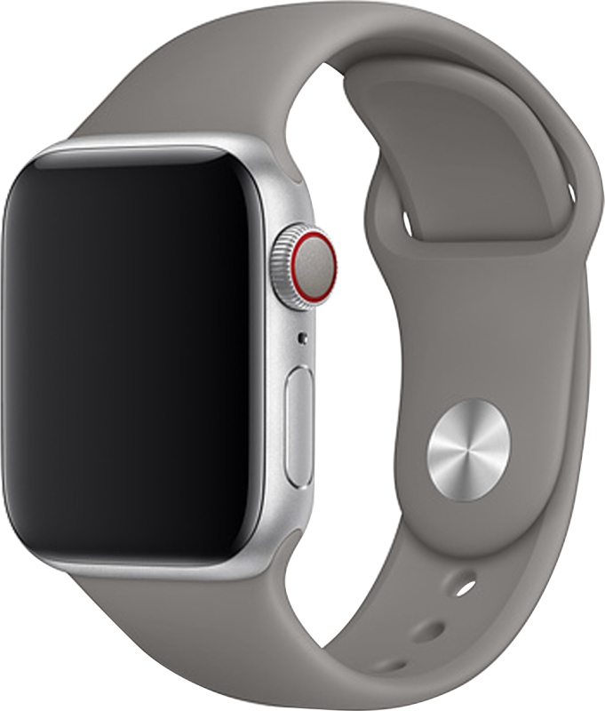 Apple Watch řemínek jednobarevný 38/40/41mm a 42/44/45/46/49mm Barva: Světle šedá 3, Pro Apple Watch velikost: 42/44/45/46/49mm, Velikost náramku: S (Obvod ruky 16,5 až 20,5cm)