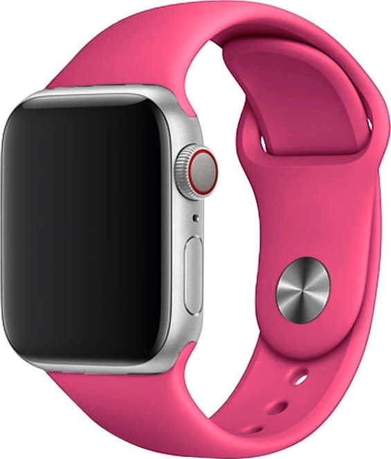 Apple Watch řemínek jednobarevný 38/40/41mm a 42/44/45/46/49mm Barva: Purpurová 2, Pro Apple Watch velikost: 42/44/45/46/49mm, Velikost náramku: S (Obvod ruky 16,5 až 20,5cm)