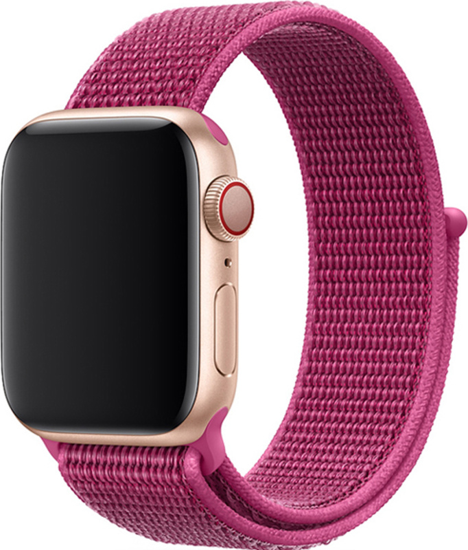 Nylonový řemínek pro Apple Watch 38/40/41/42(S10)mm Barevná varianta: Růžovo-fialová