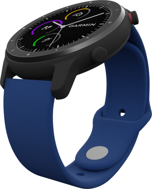 Strapido Jednobarevný náhradní řemínek 20mm Barevná varianta: Safírově modrá