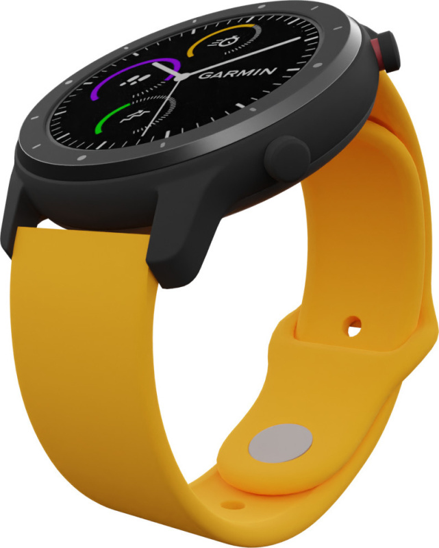 Strapido Jednobarevný náhradní řemínek 20mm Barevná varianta: Tmavě Žlutá