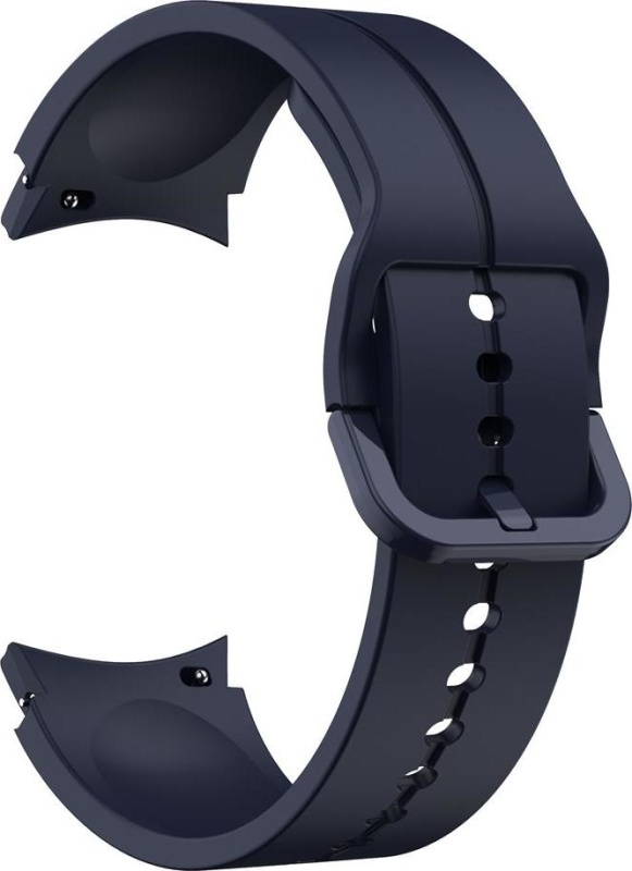 Jednobarevný řemínek s plastovou přezkou pro Samsung Galaxy watch 4/ 4 Classic/4 Classic Lite/ 5 / 5 PRO Barevná varianta: Tmavě Modrý