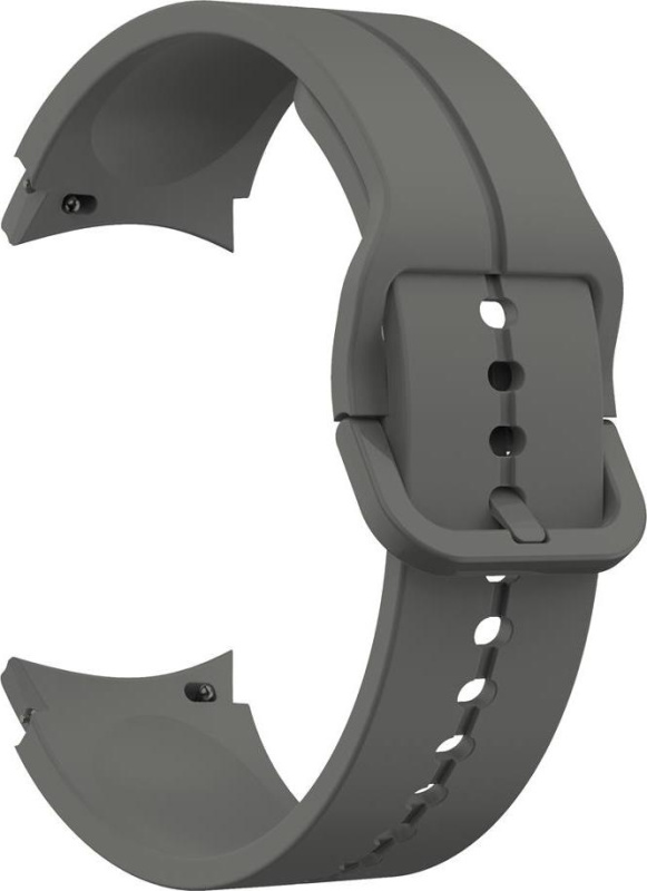 Jednobarevný řemínek s plastovou přezkou pro Samsung Galaxy watch 4/ 4 Classic/4 Classic Lite/ 5 / 5 PRO Barevná varianta: Tmavě šedý