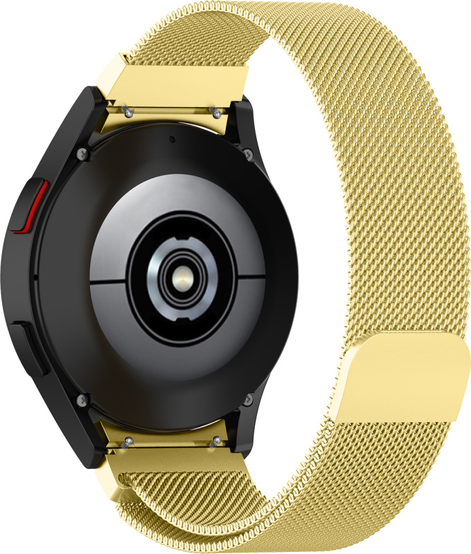 Milánský tah pro Samsung Galaxy Watch 4/5/6 Barevná varianta: Zlatý