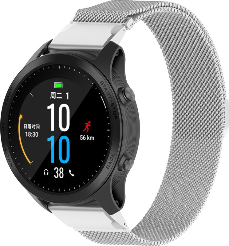 QuickFit milánský tah magnetický 26mm Barevná varianta: Stříbrný