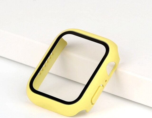 Ochranné pouzdro se sklíčkem pro Apple Watch 38mm Barevná varianta: Žlutý