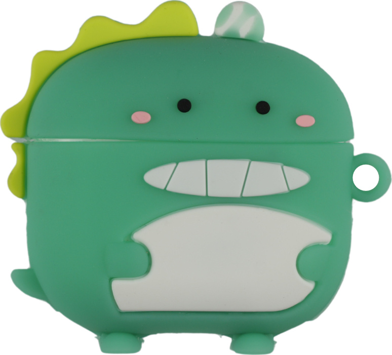 Obal pro AirPods PRO / 2 PRO - Zelený Dyno
