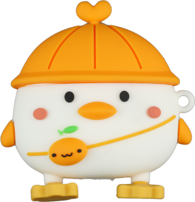 Obal pro AirPods PRO / 2 PRO - Kuře s Čepičkou