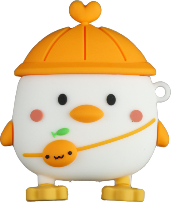 Obal pro AirPods 1 / 2 - Kuře s Čepičkou