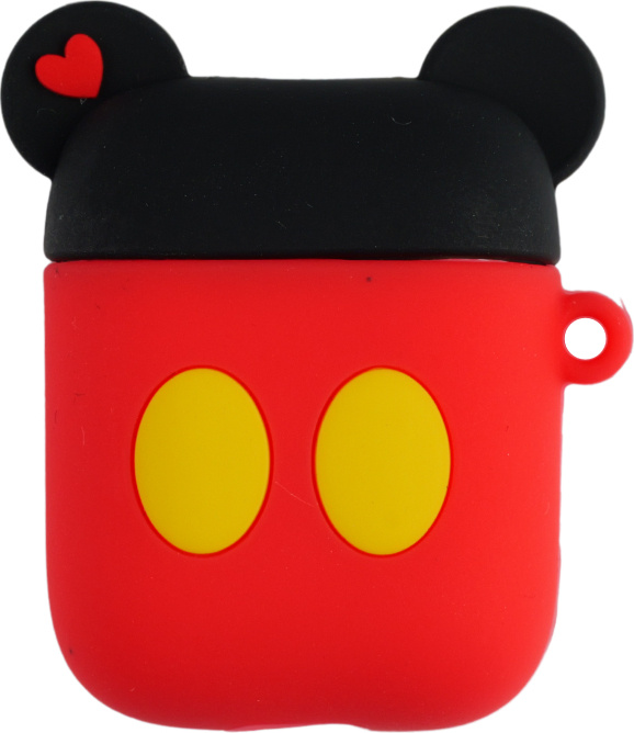 Obal pro AirPods 1 / 2 - Červená Myš