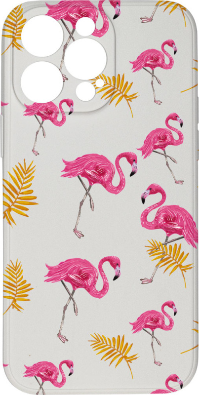 Kryt Plameńácí pro iPhone 15 Pro