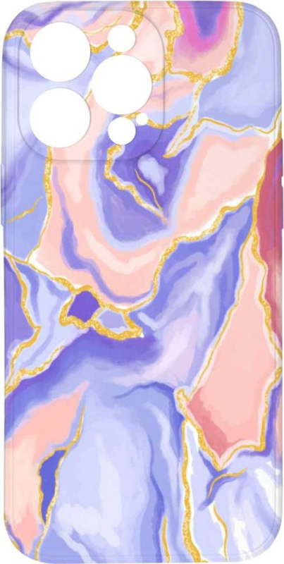 Kryt Fialovo růžový mramor pro iPhone 15 Pro Max