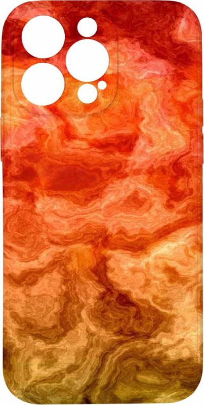 Kryt Ohnivý mramor pro iPhone 15 Pro Max