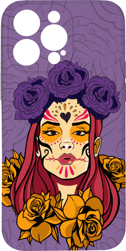 Kryt Lebka s květy 2 pro iPhone 15 Pro Max