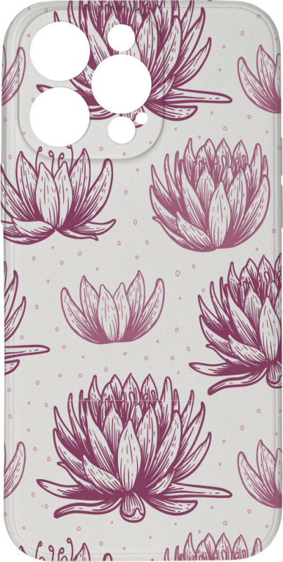 Kryt Lotus pro iPhone 15 Pro Max