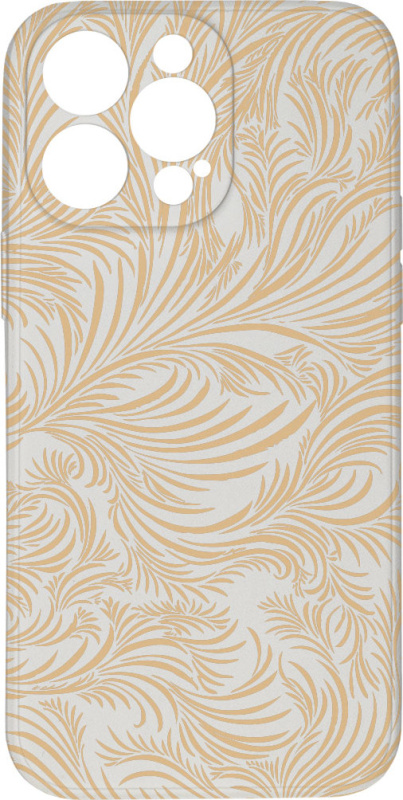 Kryt Zlaté listy pro iPhone 15 Pro Max