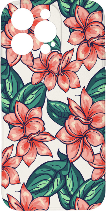 Kryt Květiny pro iPhone 15 Pro Max