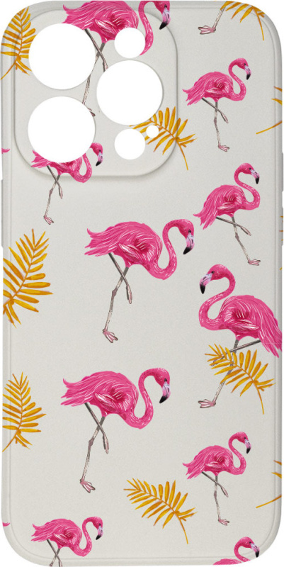 Kryt Plameńácí pro iPhone 15 Pro Max