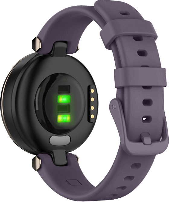 Silikonový řemínek s přezkou pro Garmin Lily Barva náramku: Fialová