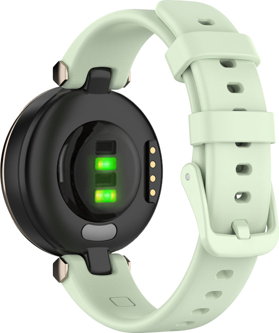 Silikonový řemínek s přezkou pro Garmin Lily Barva náramku: Tlumená zelená