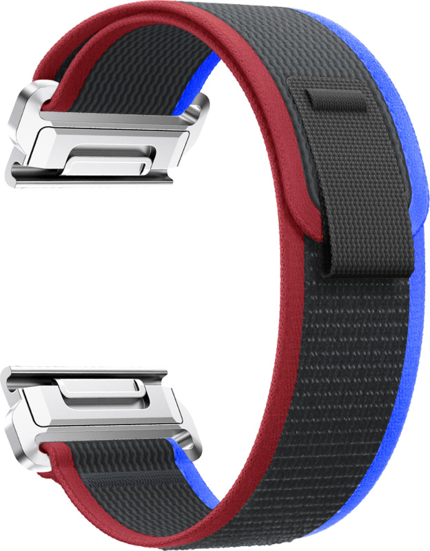 Nylonový řemínek se stahovacím poutkem 22mm Barevná varianta: Modro-černý