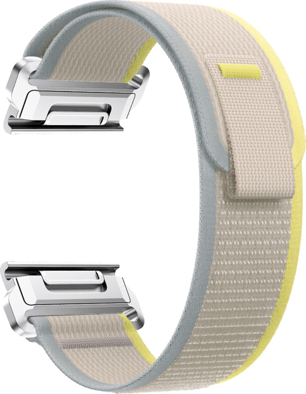 Nylonový řemínek se stahovacím poutkem 22mm Barevná varianta: Žluto-béžový