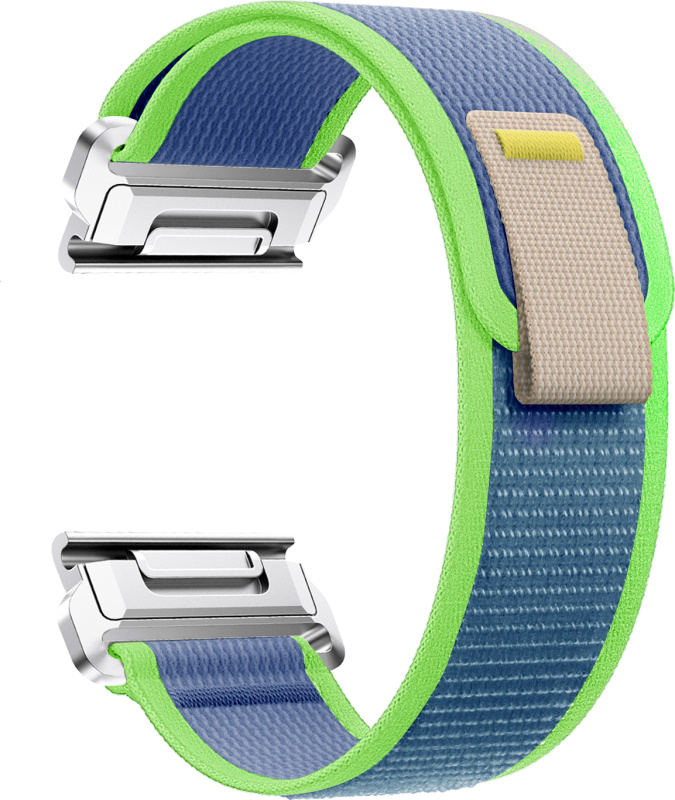 Nylonový řemínek se stahovacím poutkem 26mm Barevná varianta: Modro-Zelený