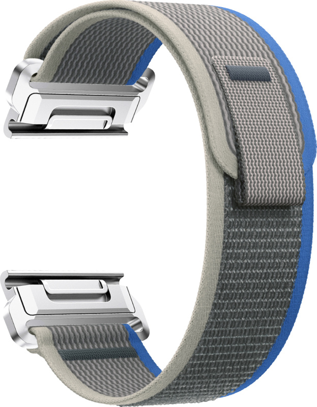 Nylonový řemínek se stahovacím poutkem 26mm Barevná varianta: Modro-šedý