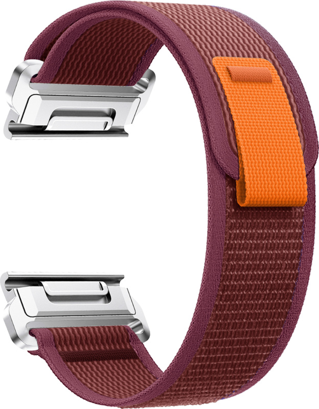 Nylonový řemínek se stahovacím poutkem 26mm Barevná varianta: Vínový