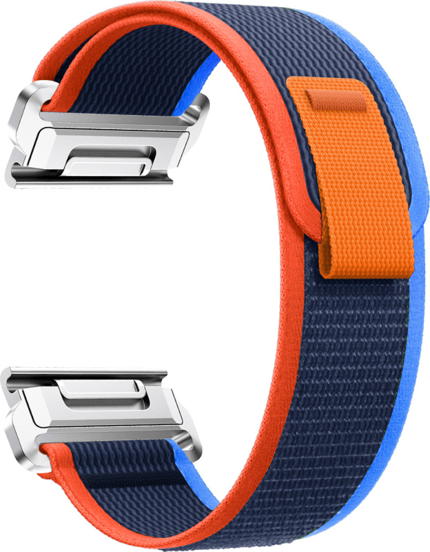 Nylonový řemínek se stahovacím poutkem 26mm Barevná varianta: Modro-oranžový