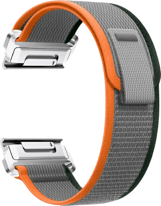 Nylonový řemínek se stahovacím poutkem 26mm Barevná varianta: Oranžovo-Šedý