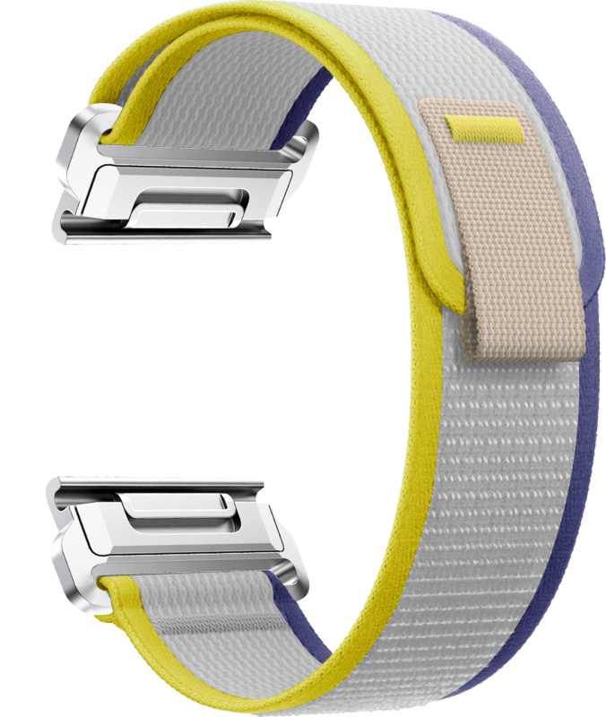 Nylonový řemínek se stahovacím poutkem 26mm Barevná varianta: Žluto-šedý