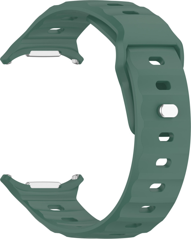 Jednobarevný řemínek pro Samsung Galaxy Watch Ultra Barva náramku: Zelená