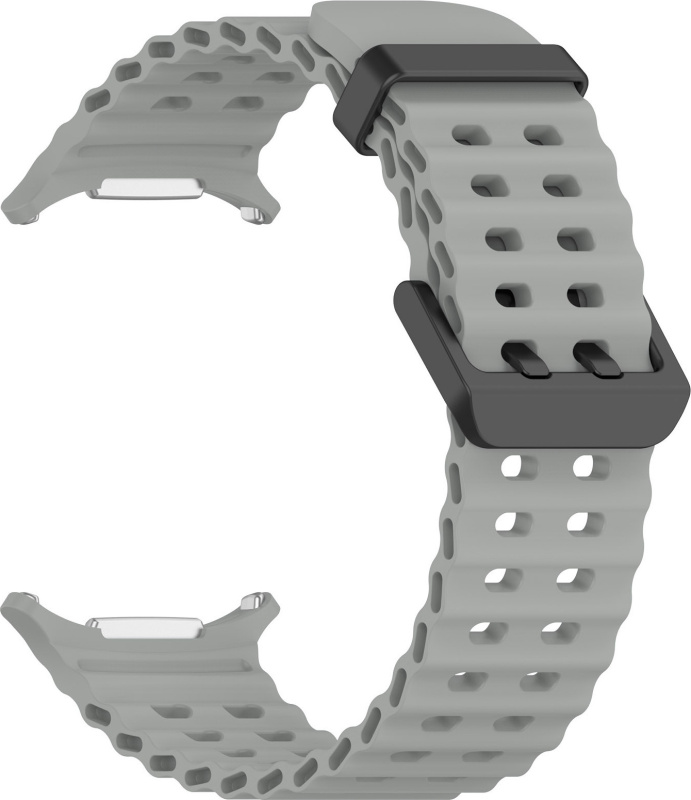 Perforovaný řemínek pro Samsung Galaxy Watch Ultra Barva náramku: Šedá