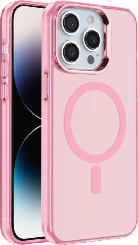 Magsafe růžový kryt pro iPhone 14 Pro Max