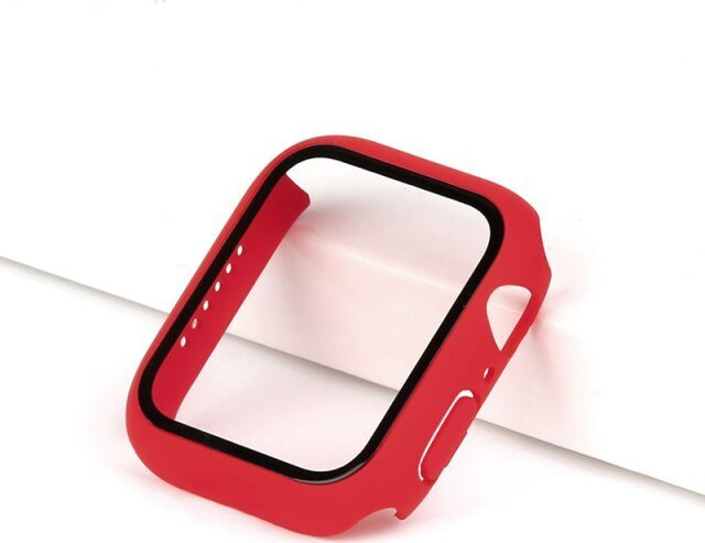 Ochranné pouzdro se sklíčkem pro Apple Watch 45mm Barevná varianta: Červený