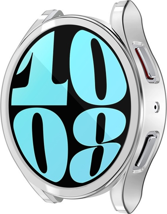 Ochranný silikonový kryt pro Samsung Galaxy Watch 6 40mm Barva: Stříbrný