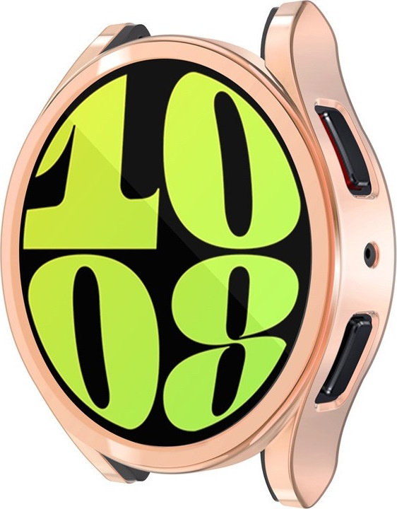 Ochranný silikonový kryt pro Samsung Galaxy Watch 6 44mm Barva: Růžovo-zlatý