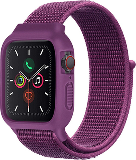 Nylonový set 2v1 pro Apple Watch 38/40/41/42(S10)mm Barevná varianta: Fialová