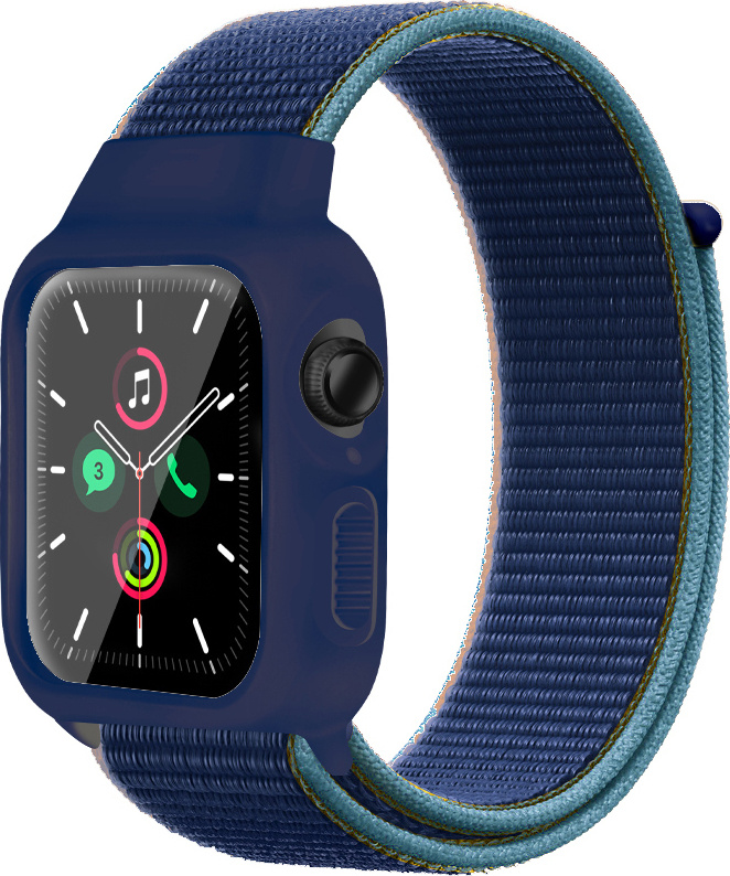 Nylonový set 2v1 pro Apple Watch 38/40/41/42(S10)mm Barevná varianta: Modrá