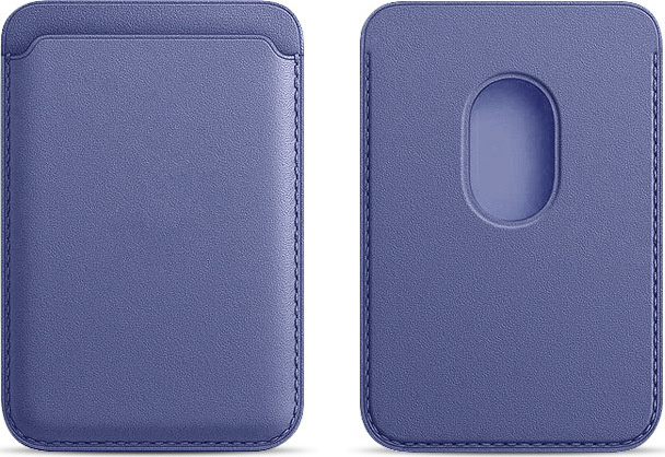 Magsafe magnetická koženková peněženka na telefon Barva: levandulová