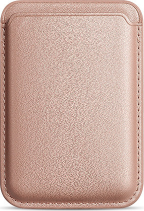 Magsafe magnetická koženková peněženka na telefon Barva: Růžovo zlatá