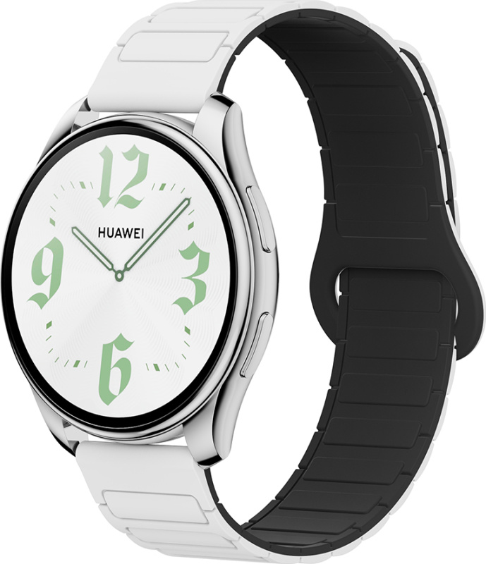 Dvojbarevný magnetický řemínek 22mm Barva: Bílo-Černý