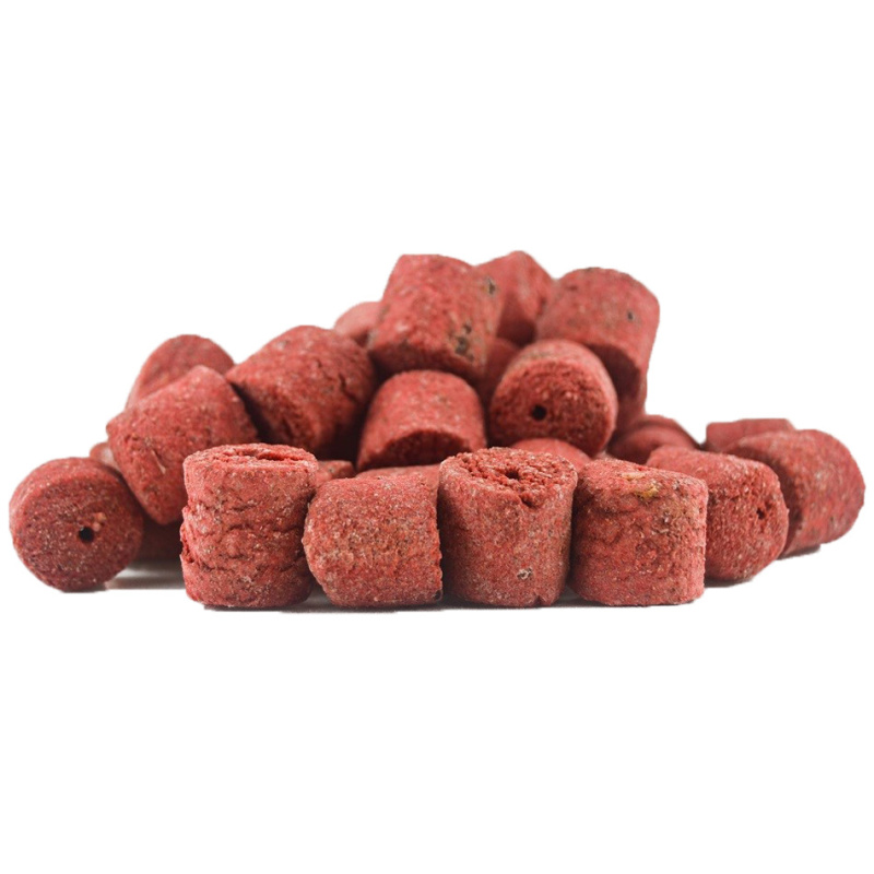 Carpway pelety jahoda s dírou 10 kg - 12 mm