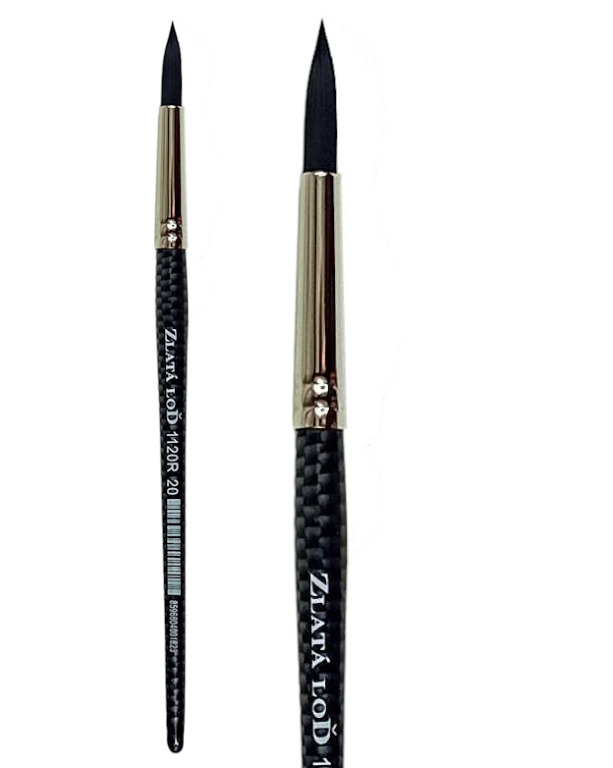 Kulatý štětec Zlatá loď 1120R – velikost 6
